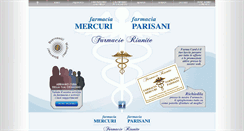 Desktop Screenshot of farmacieriunite.net